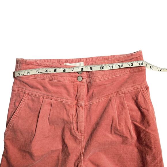 Anthropologie Corduroy Kalea Jogger Trouser Pants in Pastel Rose Size: S - Picture 5 of 7